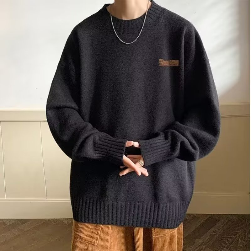 Áo sweater Cổ Tròn Dáng Rộng Thời Trang Thu Đông 2022 Cho Nam