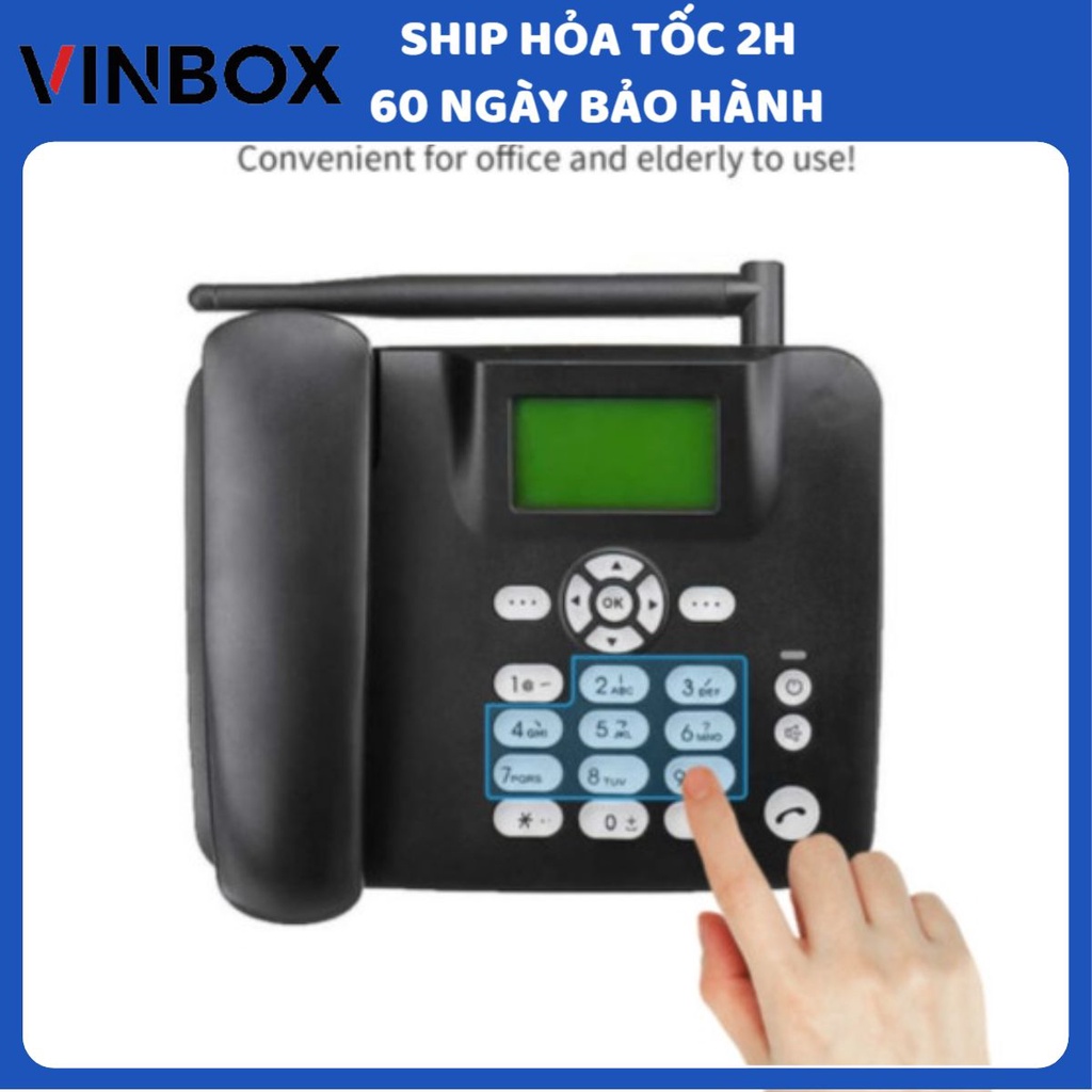 ☎️ Điện Thoại Bàn Không Dây Lắp Sim Di Động GPhone, HomePhone Của Huawei - Máy Bàn Dùng Mọi Loại Sim F317 Cho Văn Phòng