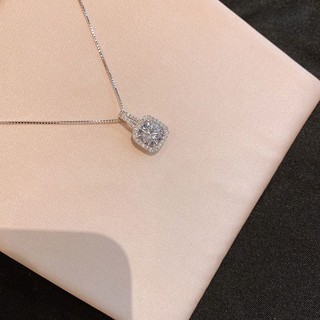 Dây chuyền mặt đá lấp lánh Daria Silver