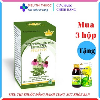 Viên uống Xuyên Tâm Liên Plus Echinacea Kingphar giảm viêm họng, phế quản