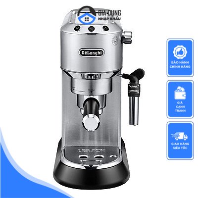 Máy Pha Cà Phê Bán Tự Động DeLonghi EC685.W, Dung Tích 1.1L, 15Bar, Công Suất 1300W, Nhập Đức, BH 12 Tháng