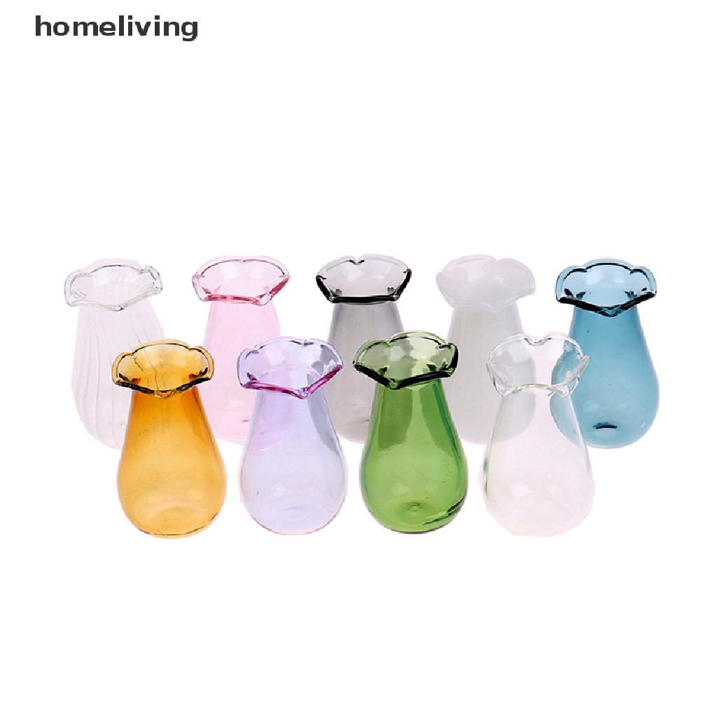 Chậu Kính Trồng Cây Mini Tỉ Lệ 1: 12 Trang Trí Nhà Búp Bê