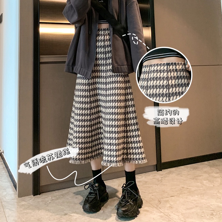 Chân Váy Chữ a Lưng Cao Thời Trang Hàn Quốc