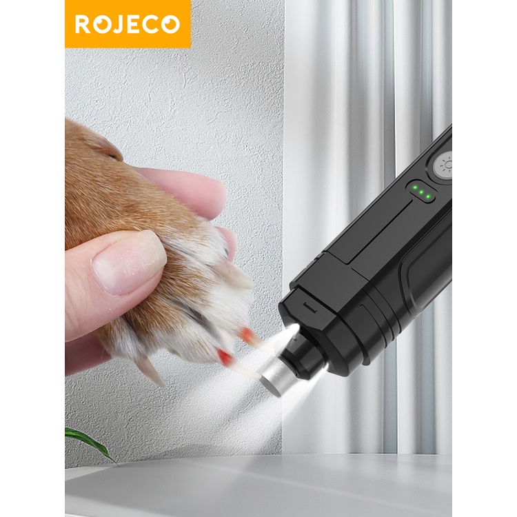 Máy mài dũa móng ROJECO hoạt động điện chuyên dụng dành cho thú cưng