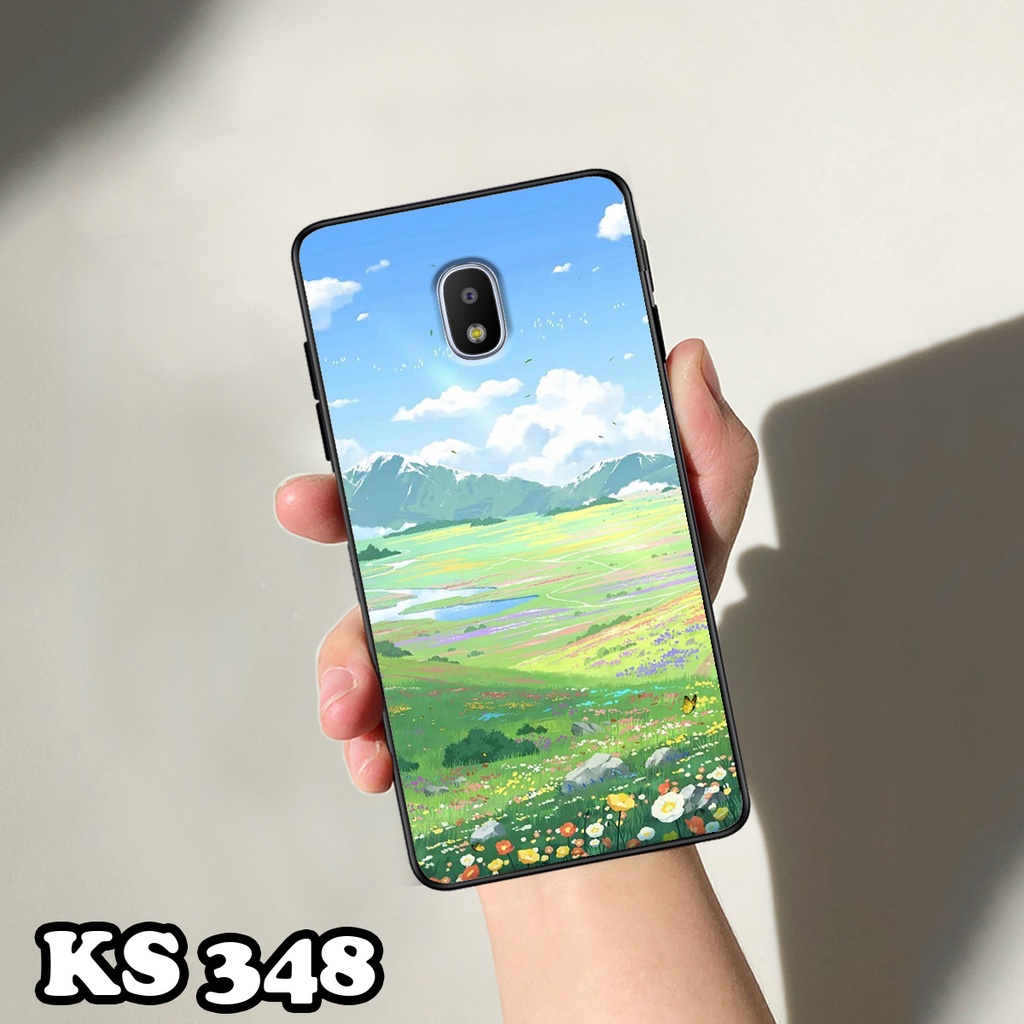 Ốp lưng Samsung J5 Prime - J5 Pro - J5 2015 - J5 2016 - Ốp Samsung in hình Cánh đồng hoa - Chất liệu TPU siêu bền