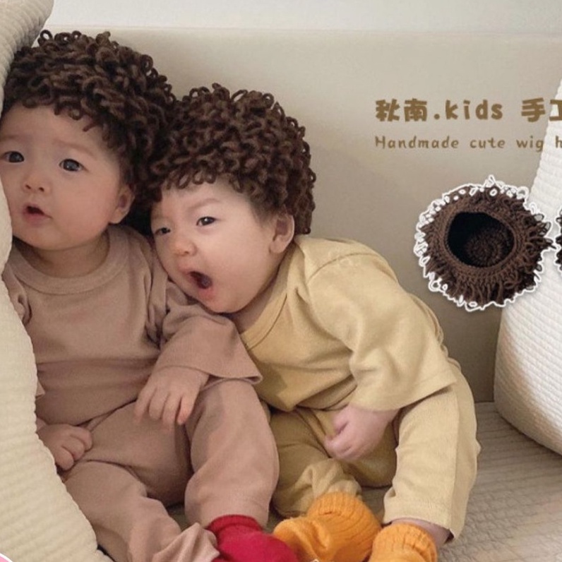 BDA 22 : Tóc xoăn giả cho bé