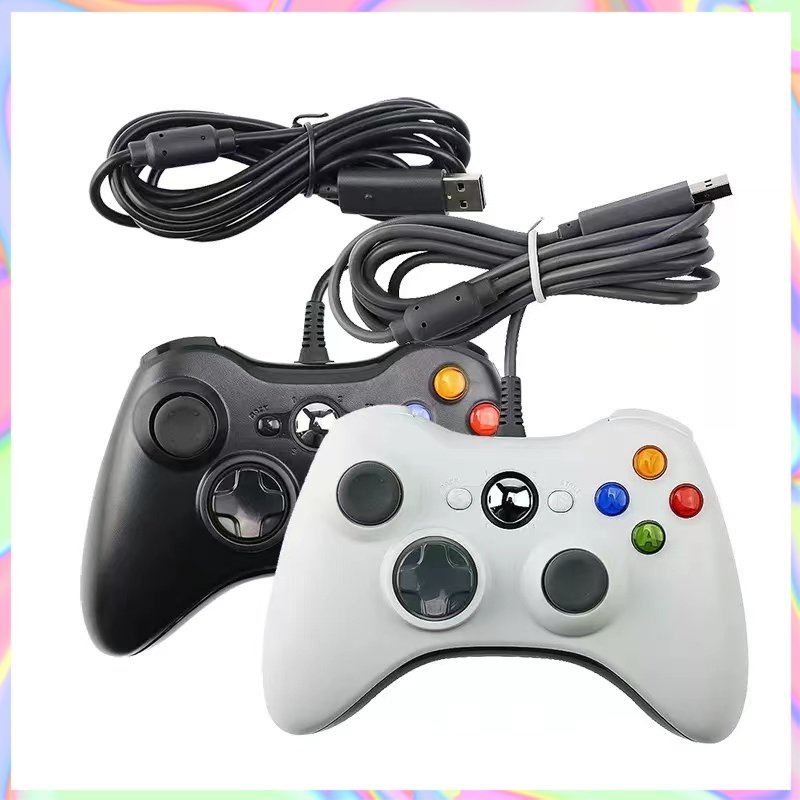 Tay cầm chơi game XBOX 360, ba trong một, có rung, dành cho PC / PS3 / Android và các thiết bị khác, cắm vào dùng ngay