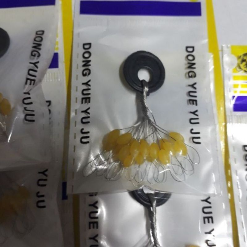 Hạt Chặn Phao,Chặn Chì Câu Cá Hạt Vàng,Hạt Đen