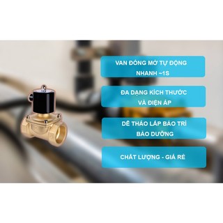 Van điện từ unid uw-35 van điện từ nước phi 42