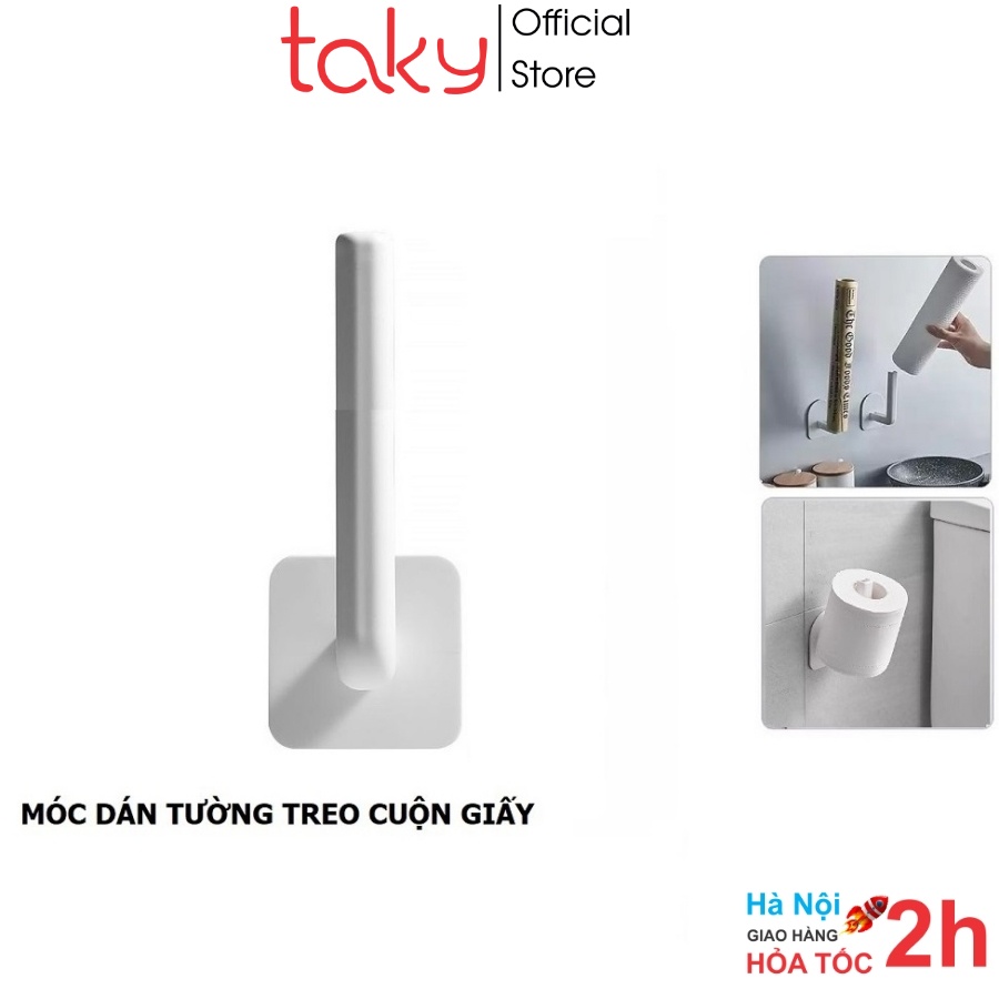 Giá Nhựa - Taky, Dán Tường Treo Đồ Đa Năng, Treo Cốc, Cuộn Giấy, Nilon, Tiện Lợi Cho Khu Nhà Bếp - Nhà Tắm 4070