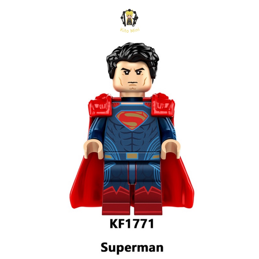 Minifigures Batman Người Dơi Superman Lắp Ráp Mô Hình Nhân Vật ...