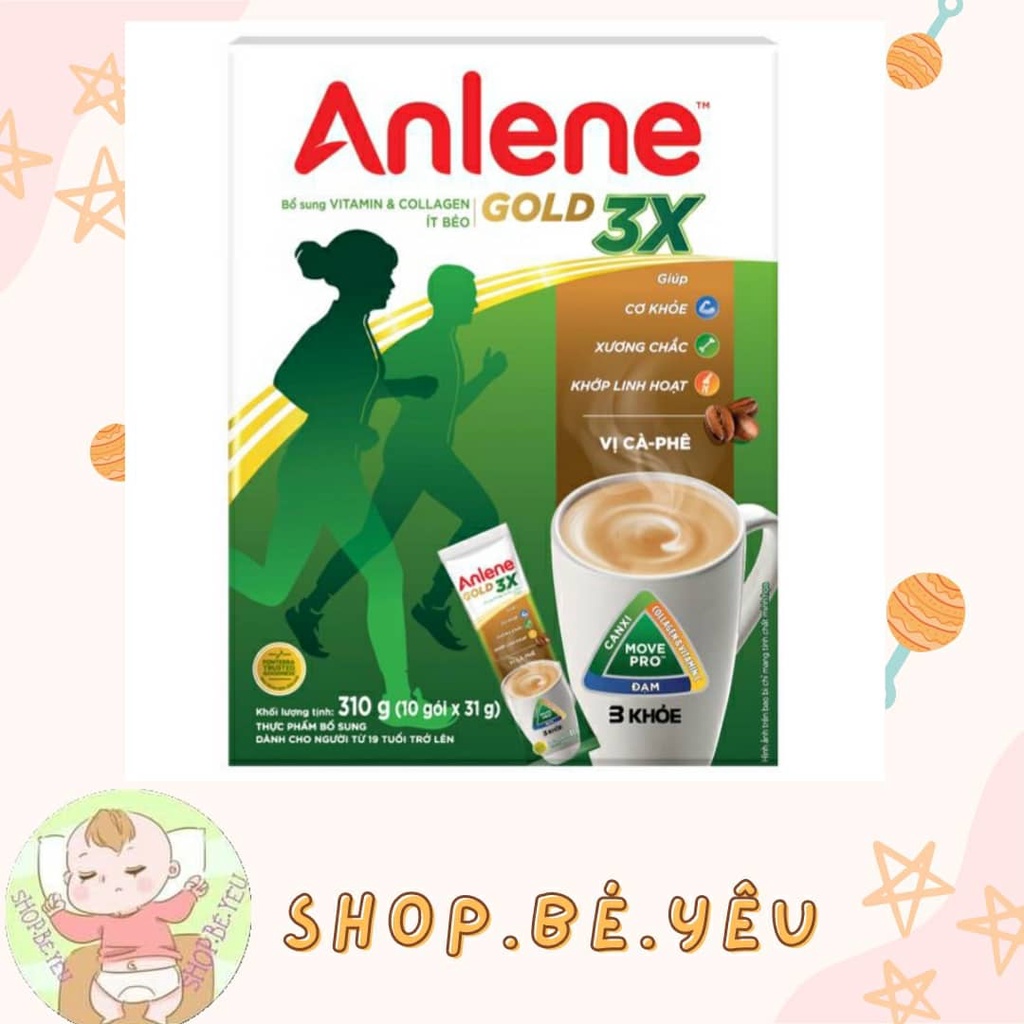 Sữa Bột Anlene Cà phê hộp 310g