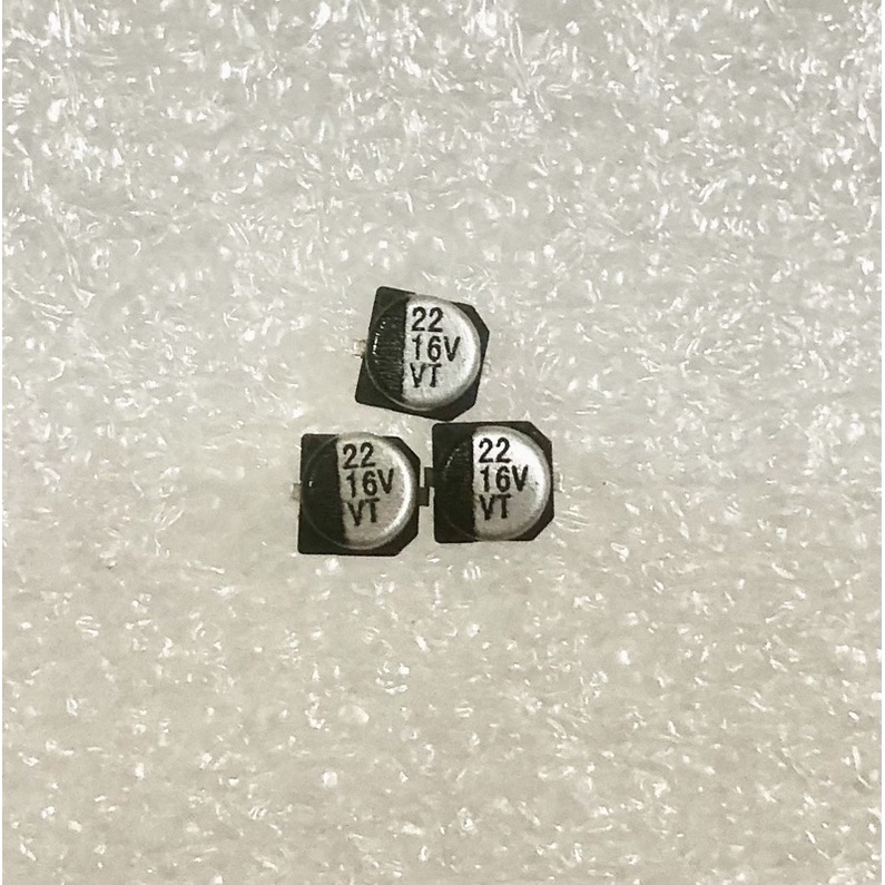 Tụ nhôm 22uf 16v loại tốt ( 1 gói 10 con )