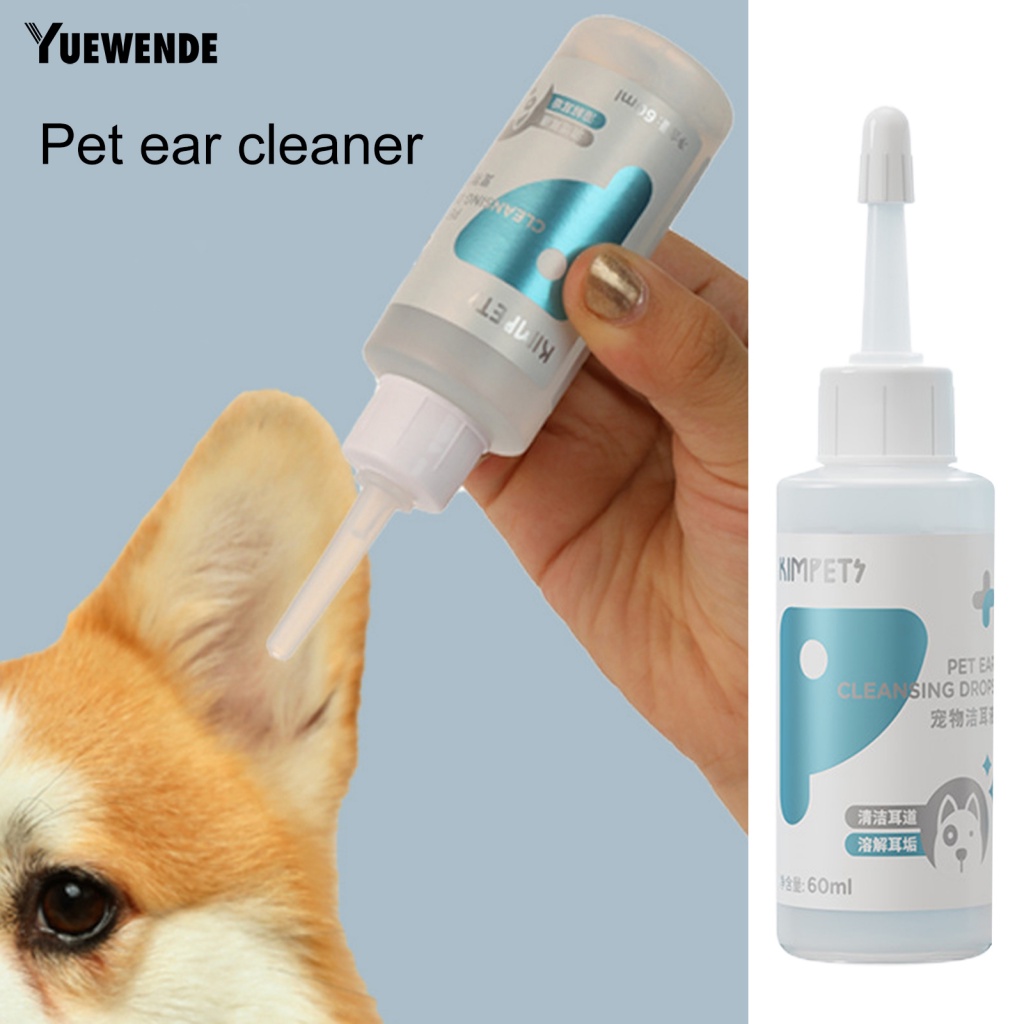 [Yue.z] Dụng Cụ Vệ Sinh Tai Cho Thú Cưng Không Gây Kích Ứng