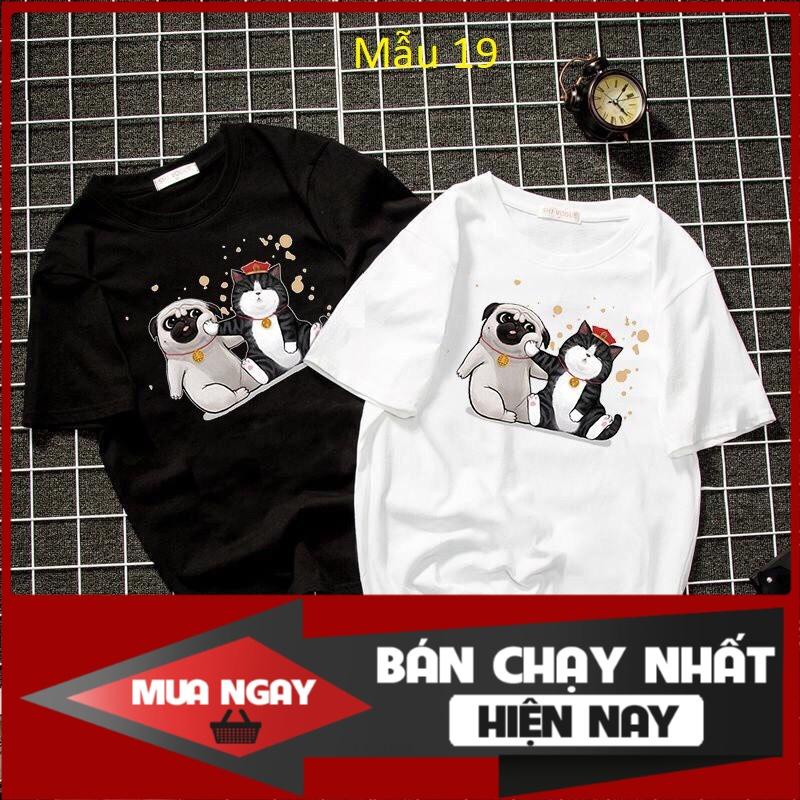 Áo thun nam nữ in hình