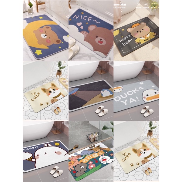 Thảm siêu thấm IGUN BEDDING giao màu ngẫu nhiên