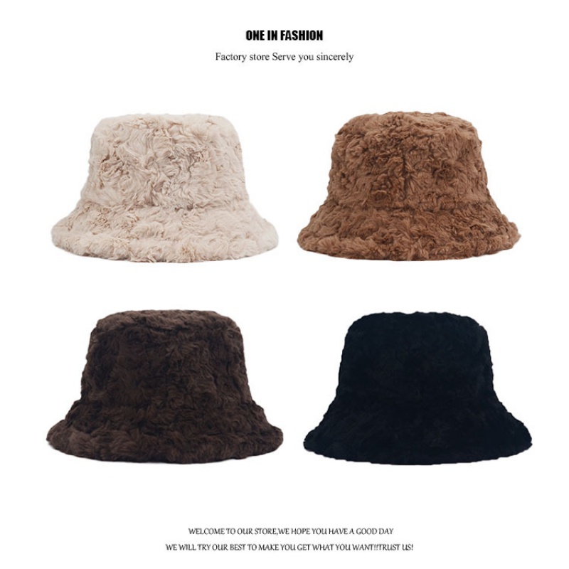 Nón Tai Bèo Phủ Lông Thời Trang Giữ Ấm Mùa Đông Cho Nữ