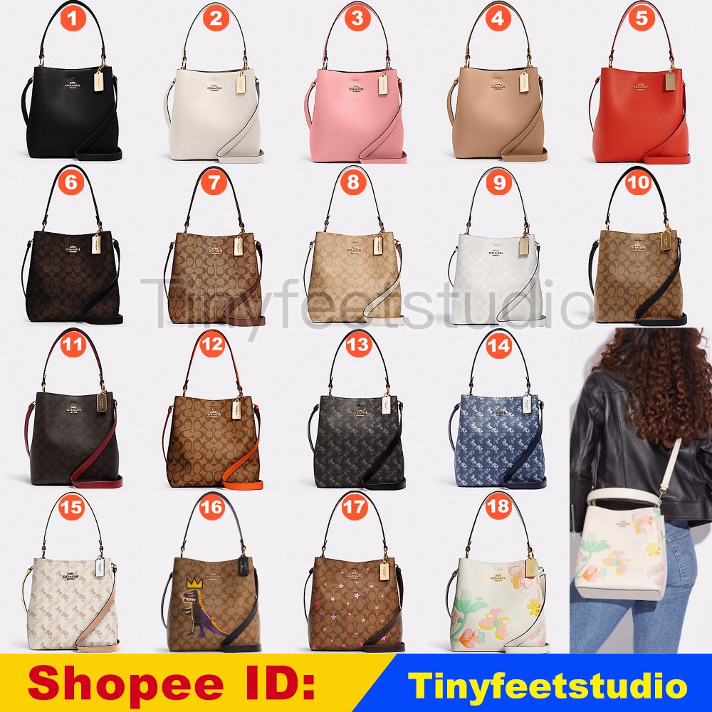 91122 91512 236 C5787 C6923 C8609 Town Bucket Bag Túi xách nữ đeo chéo đeo vai Beg 5787 6923 8609