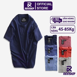 Áo thun nam ngắn tay trơn cao cấp chuẩn shop eagle RTX024 - áo phông nam cotton Riooshop
