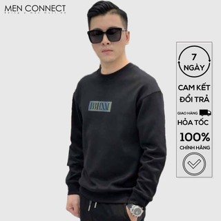 ÁO SWEATER NAM NỮ MenConnect - Chất liệu vải NỈ Poly cao cấp, dày dặn,mềm mịn thoáng mát, thấm hút mồ hôi tốt