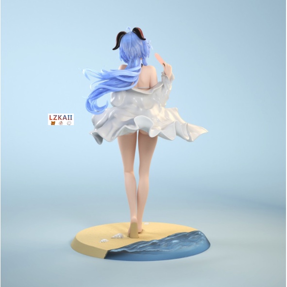 Bộ Sưu Tập Mô Hình Nhân Vật Hoạt Hình Genshin Va Chạm X Project - Ganyu Phiên Bản Đồ Bơi 22Cm