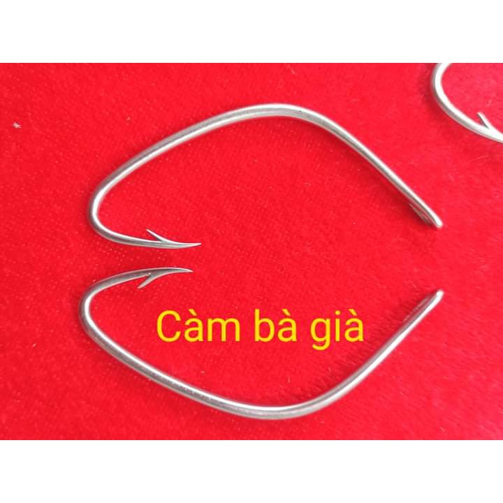 lưỡi câu cá lóc nòng cỏ nhạy cá
