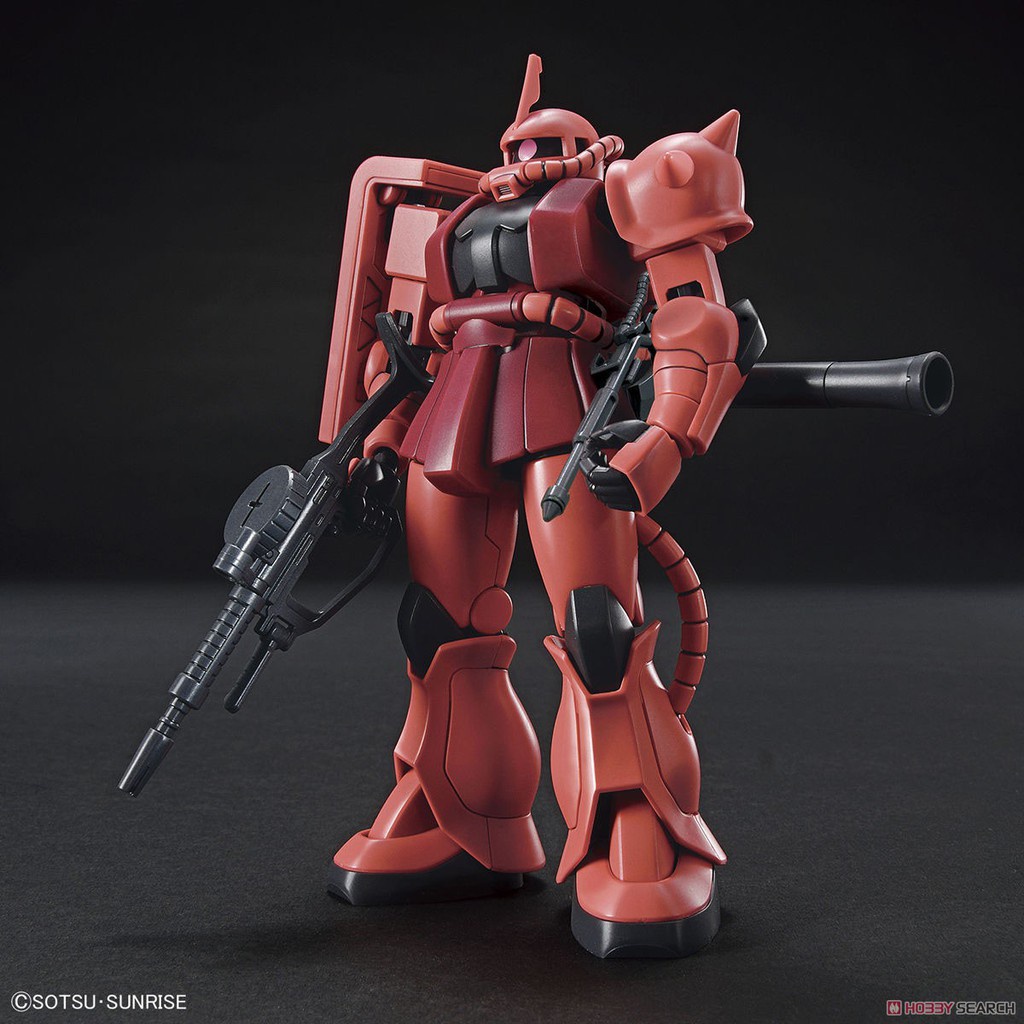 Mô hình lắp ráp Gundam HG UC 1/144 MS-06S Char's Zaku II / Zaku 2 - Revive