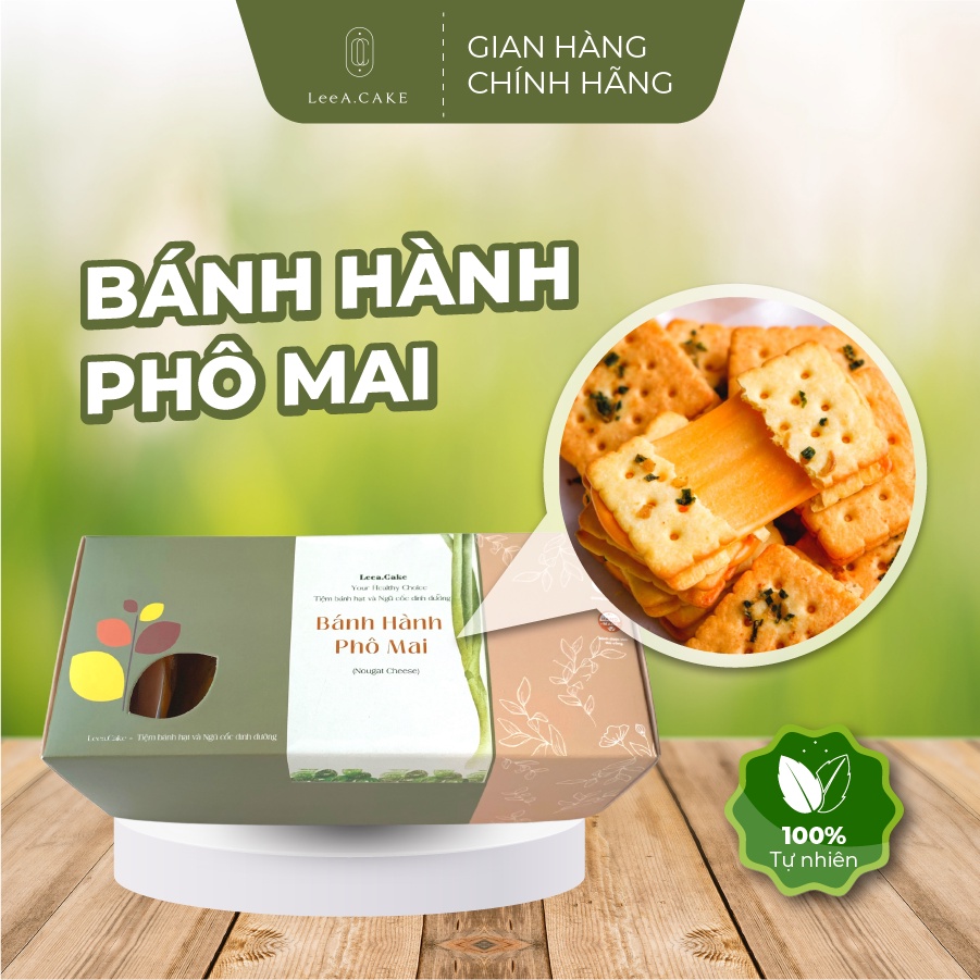 Bánh quy hành phô mai kéo dài, bánh nougat hành, Bánh cracker kẹp cheese, bánh kẹp phô mai, ăn sáng - LeeA.Cake