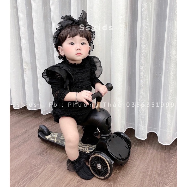 Bodysuit ren Hàn siêu mềm cho bé gái  Quần áo trẻ em