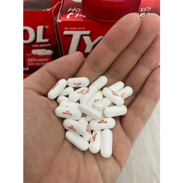 TYLÊNÔL 500mg 100 viên