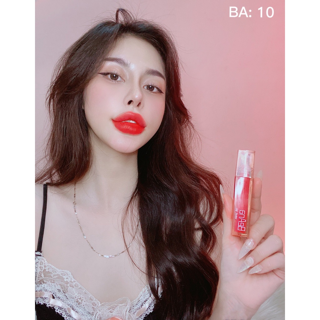 Son Kem Lì B.A Màu Đỏ Dâu Siêu Hot Hit