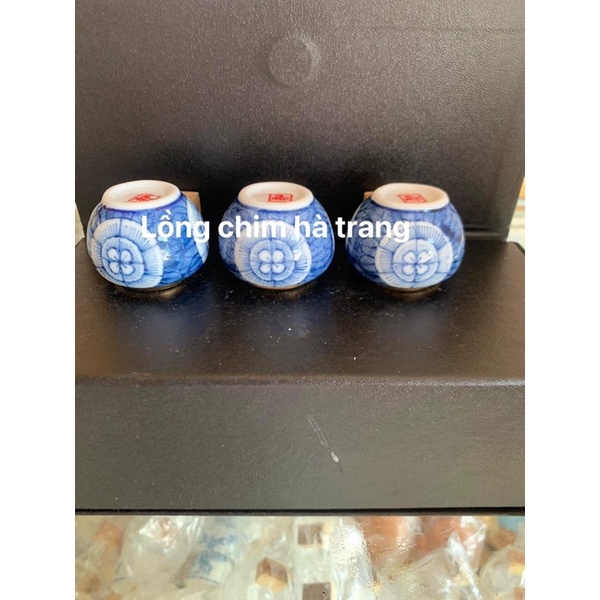 Cóng sứ hoa vẽ tay