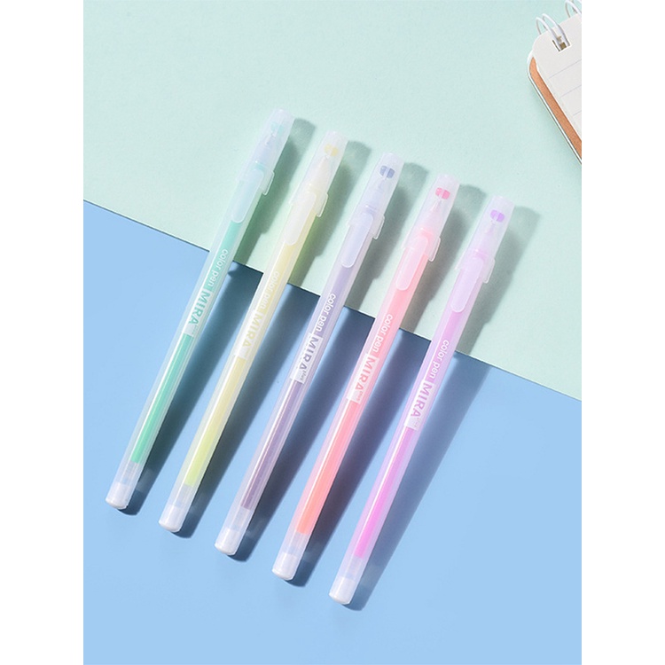 DN 12Color Morandi Colorful Gel Pen Student Marker