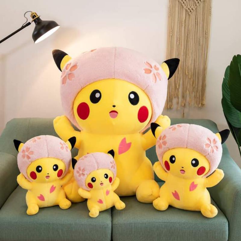 Gấu bông pikachu phiên bản mùa đông