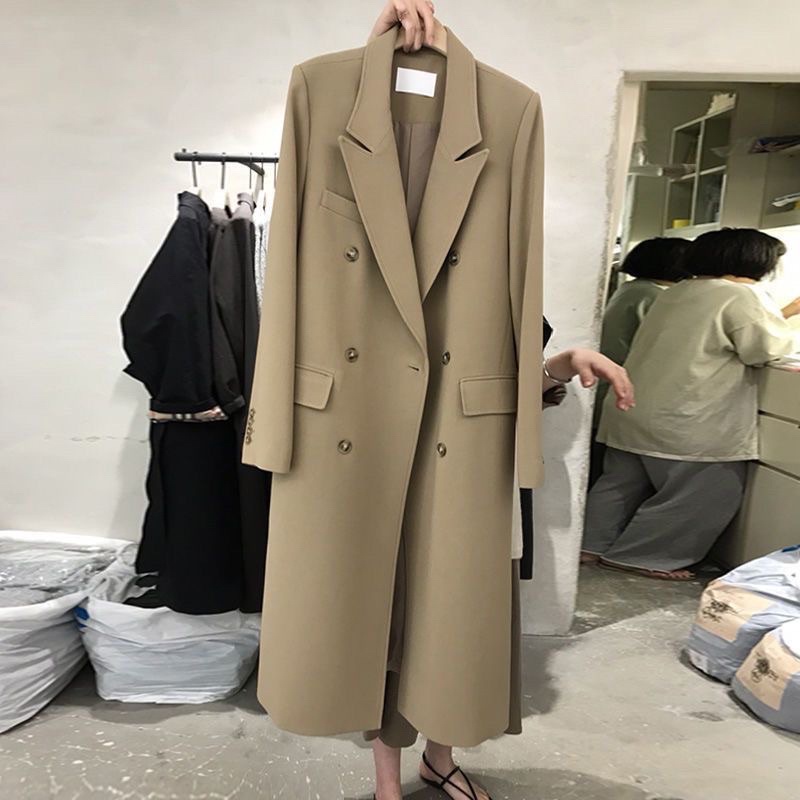 Áo Khoác Vest Dáng Dài Phong Cách Hàn