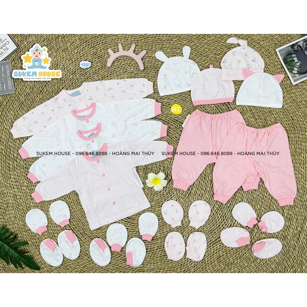 BỘ QUẦN ÁO MIOMIO MỎNG MẪU QUẦN TRƠN MÙA HÈ CHO BÉ SƠ SINH