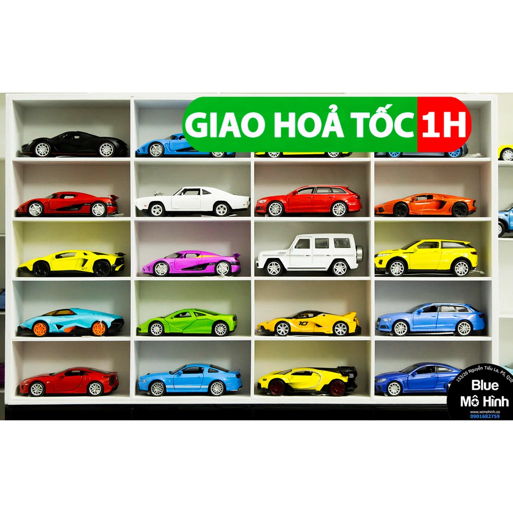 Blue mô hình | Kệ xe trưng bày xe mô hình tỷ lệ 1/32