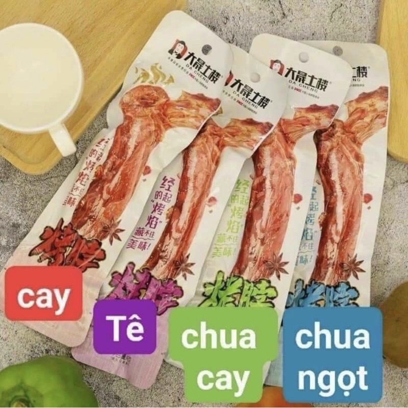 Cổ vịt Dacheng vỏ hồng thơm ngon