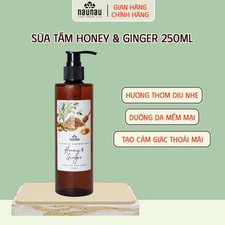 Sữa tắm honey & ginger naunau 250ml
