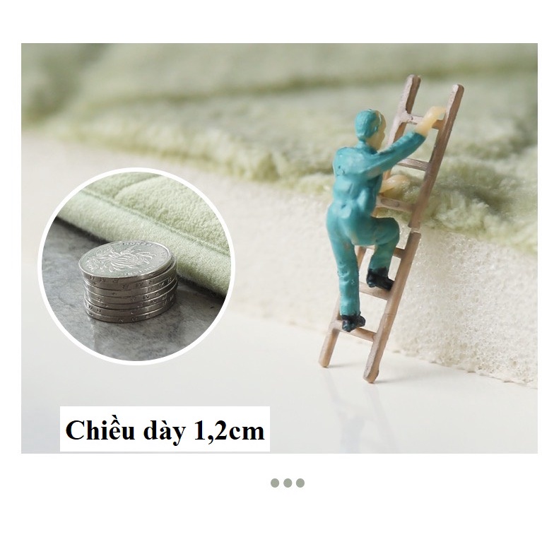 Thảm chùi chân mềm mịn chất liệu FOAM mềm thấm hút