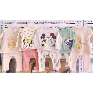 Bộ nỉ lót bông Disney xịn sò cho bé gái
