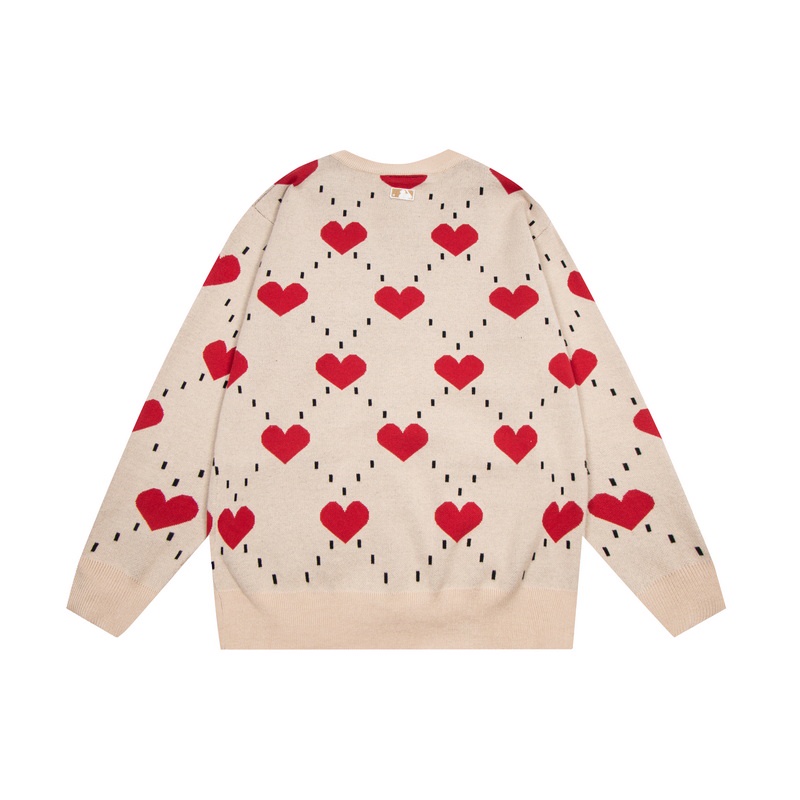 ❤❀  ❤ Mlb Áo Khoác Cardigan Tay Dài Cổ Chữ V Thêu Chữ Thời Trang