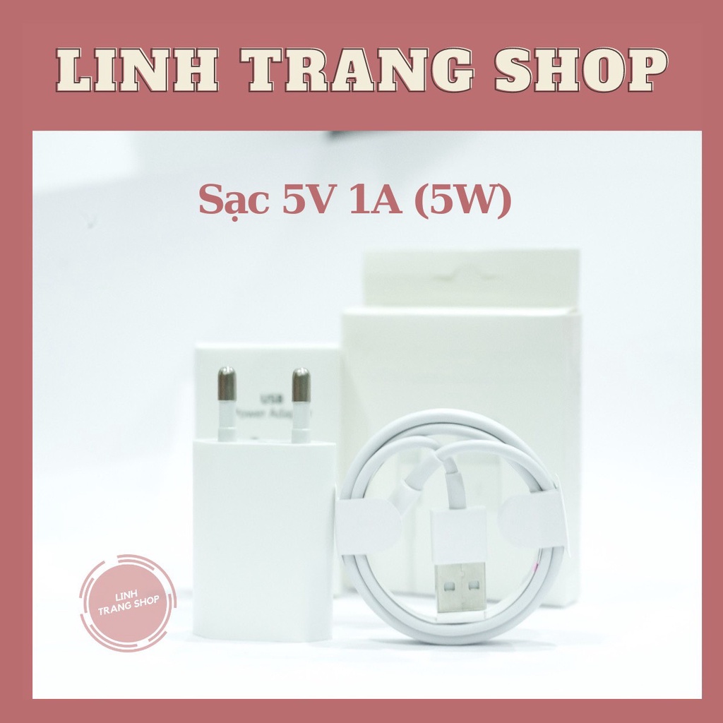 Bộ sạc 5W Chất Lượng Cao Dành Cho Các Đời Máy 5,6,7...