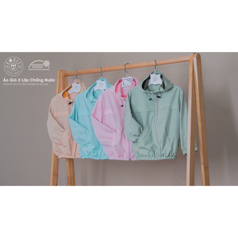 Áo gió cho bé