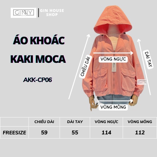 ÁO KHOÁC KAKI MOCA_áo khoác chống nắng_hình ảnh shop tự chụp
