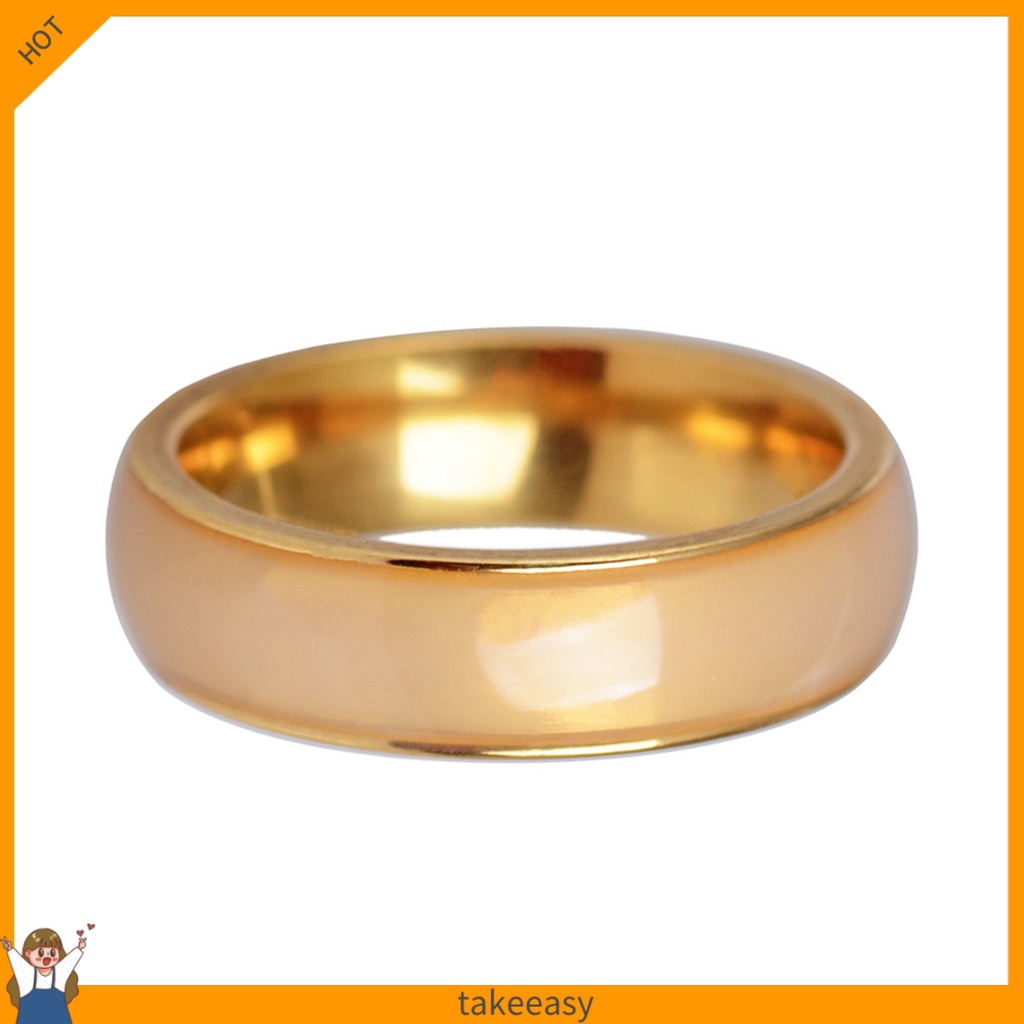 Nhẫn nam đính đá ngọc bích nhân tạo màu xanh lá đơn giản