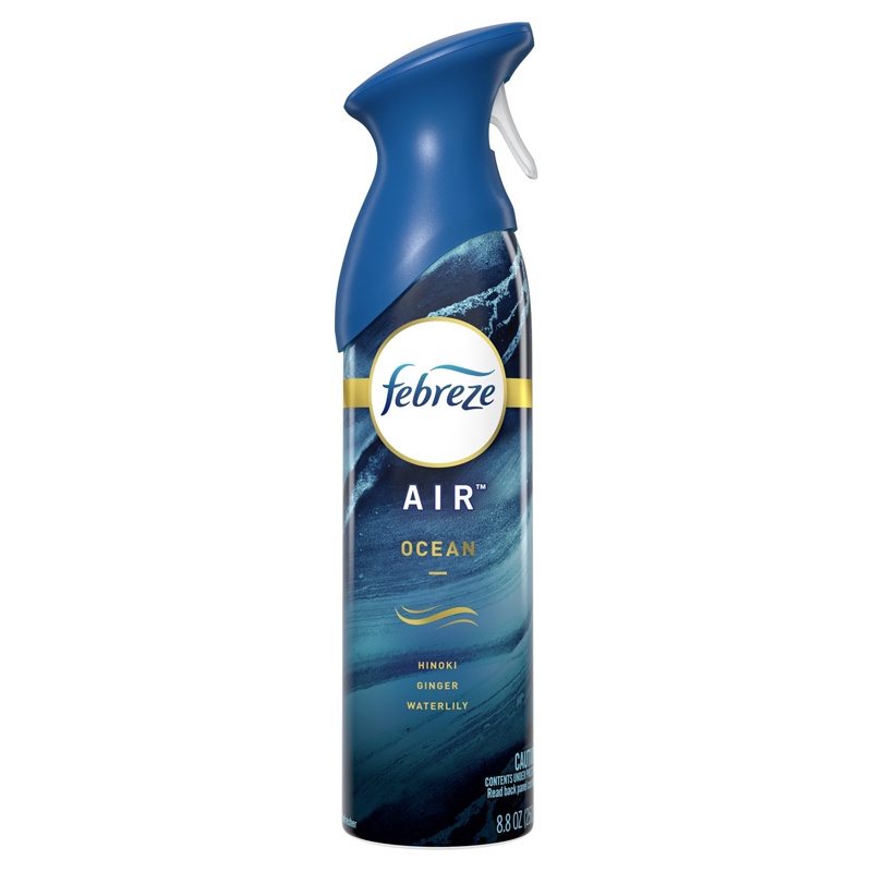 Xịt phòng khử mùi Febreze Air Refresher Spray Hàng Mỹ 250g x 4 chai
