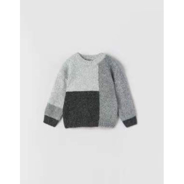 Áo len phối màu Z.R tuồn sịn cho bé