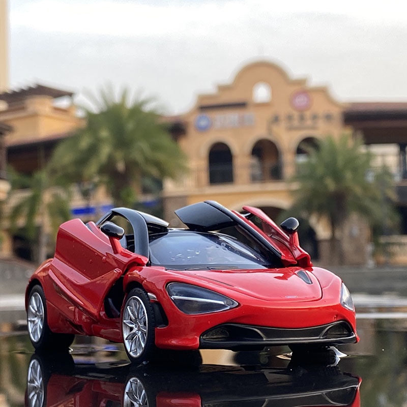 Mô Hình Xe Hơi Thể Thao McLaren 720S Bằng Hợp Kim Tỉ Lệ 1: 32
