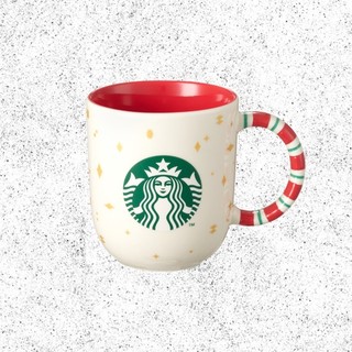 Cốc Sứ Mug Starbucks 12Oz Ceramic Hol Candy Cane